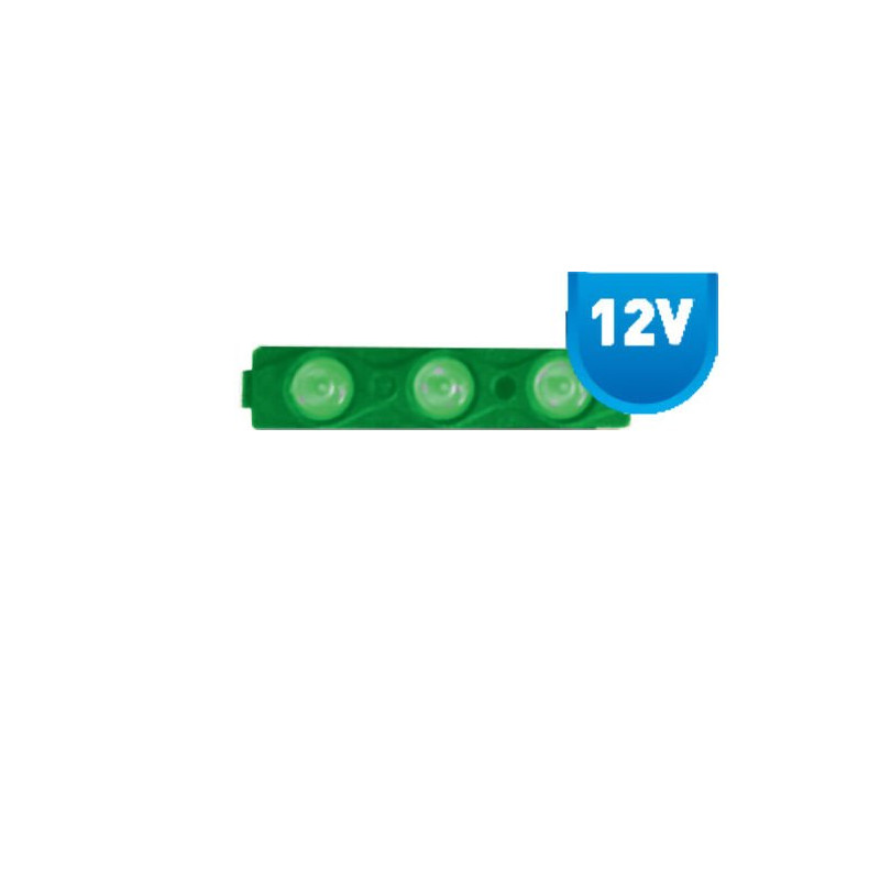 12V 1.5W LENSLİ PLUS MODÜL LED YEŞİL IP 65