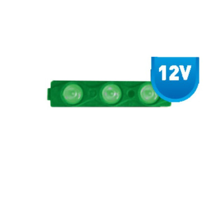 12V 1.5W LENSLİ PLUS MODÜL LED YEŞİL IP 65