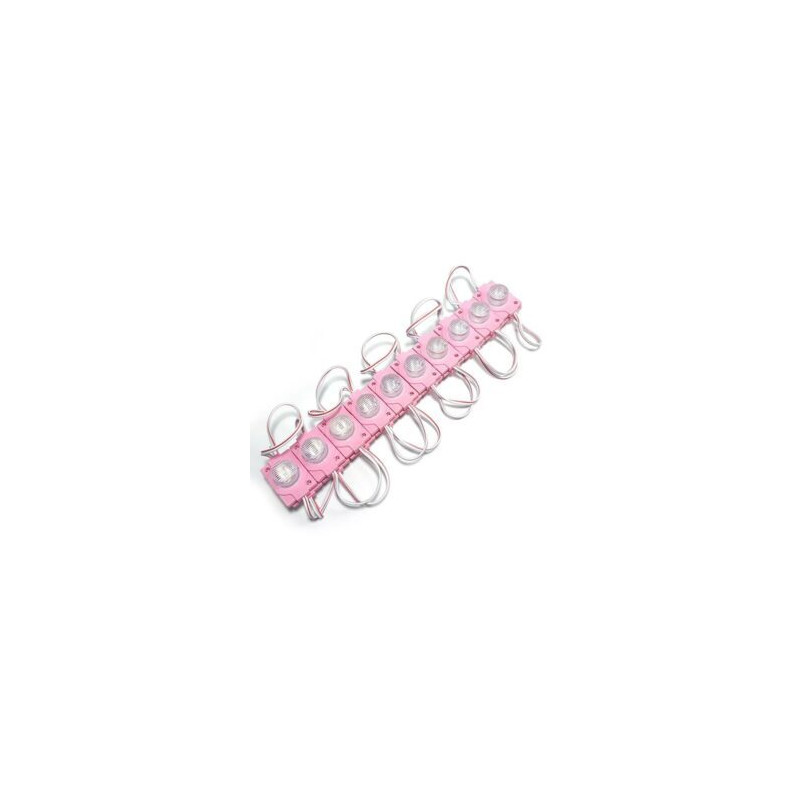 12V 1.5W LENSLİ PLUS MODÜL LED PEMBE IP 65