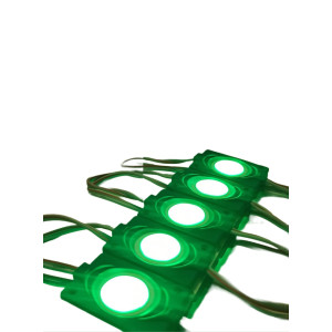 12V 2.4W TEKLİ KARE COB MODÜL LED IP 65 YEŞİL