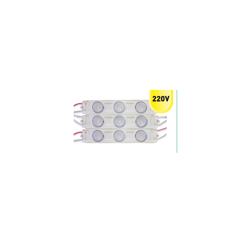 2W 220 V 3 LÜ PLUS MODÜL LED