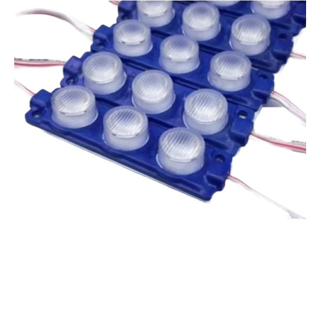 3W 3LÜ LENSLİ MODÜL LED IP 65 MAVİ