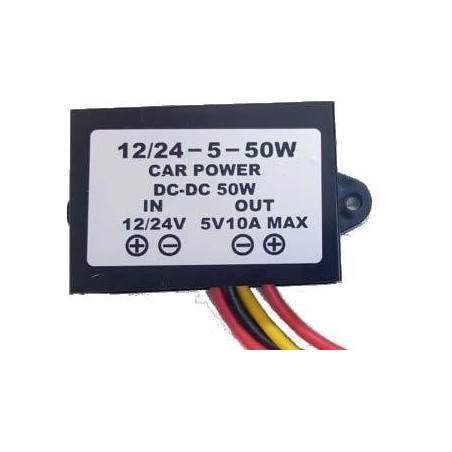 PLASTİK KASA KONVERTÖR 12/24-5V 10A