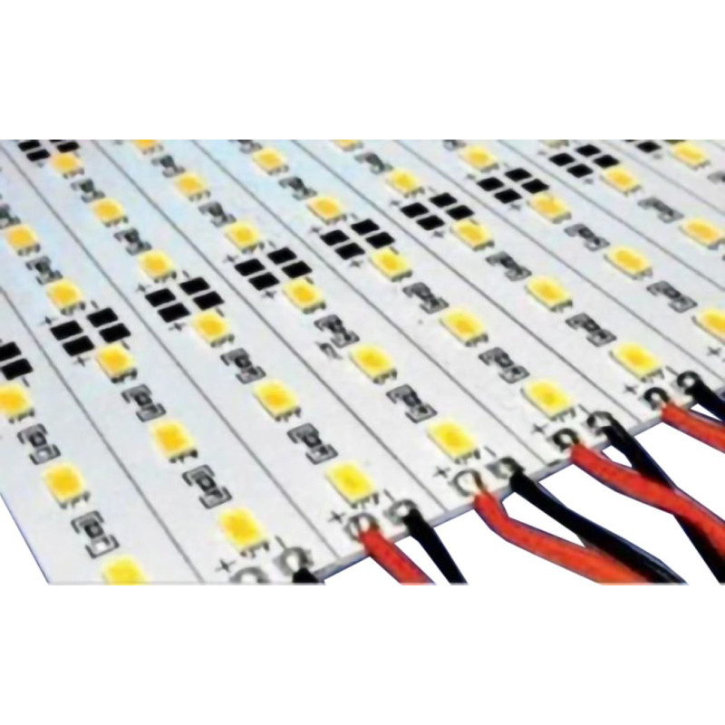 5630 12V 100CM/72 LED TEK SIRA İÇ MEKAN ÇUBUK LED KIRMIZI