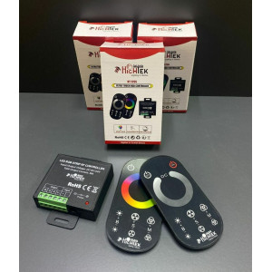 Touch RGB Dokunmatik Kumanda – 12–24 V, 18 A (216 W/288 W), RF Uzaktan