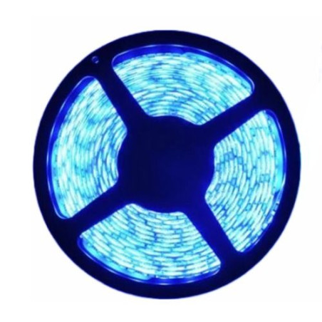 12V 3 ÇİPLİ DIŞ MEKAN IP 65 MAVİ ŞERİT LED