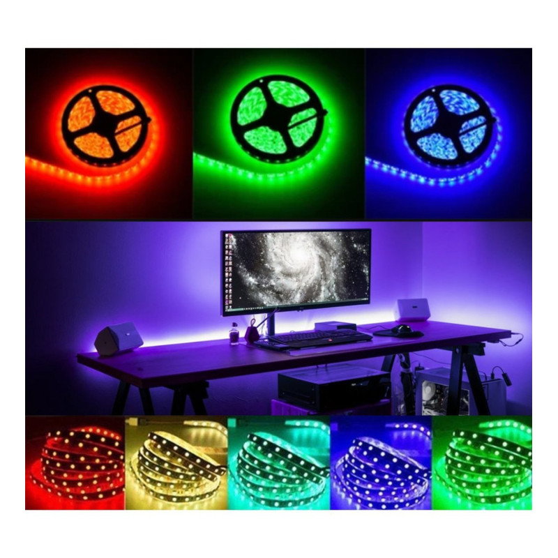 12V 3 ÇİPLİ İÇ MEKAN IP 20 ŞERİT LED BEYAZ