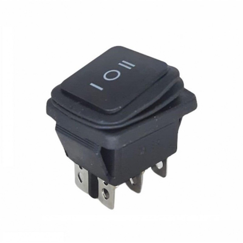 IC108W GENİŞ IŞIKSIZ ANAHTAR ON-OFF-ON 6P KÖRÜKLÜ