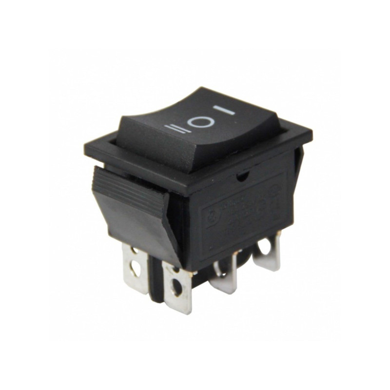 IC110 GENİŞ IŞIKSIZ ANAHTAR ON-OFF-ON 6P YAYLI