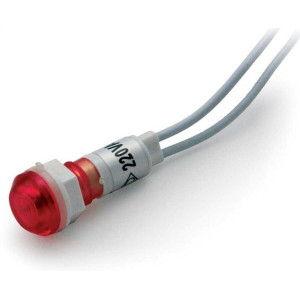 IC227 SİNYAL LAMBASI 10MM PLASTİK KABLOLU 220V