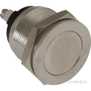 IC182 BUTON METAL (PBS28B-2) 19MM DÜZ