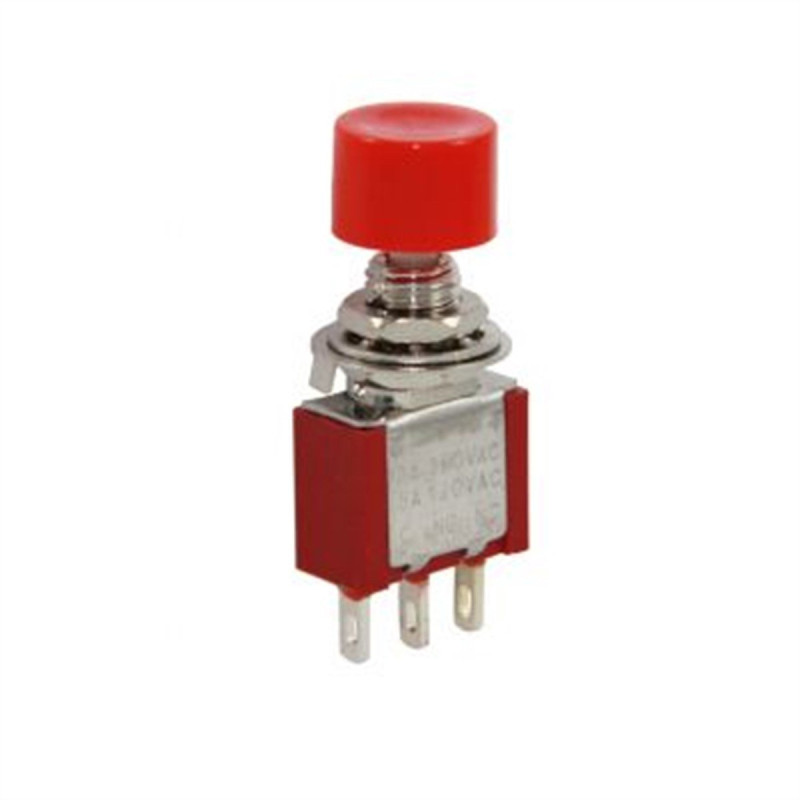 IC139B TOGGLE SWITCH ON-OFF 3P BASMALI KIRMIZI KAFALI