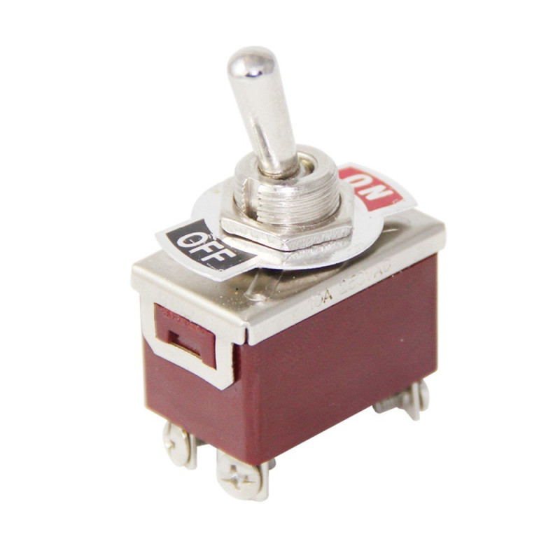 IC156A TOGGLE SWITCH BÜYÜK BOY ON-OFF 4P VİDALI YAYLI