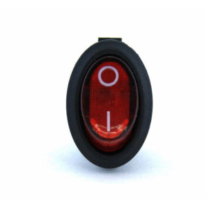IC134B OVAL IŞIKLI ANAHTAR ON-OFF 3P