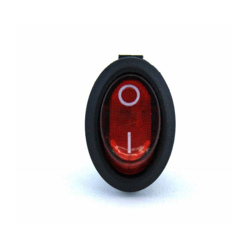 IC134B OVAL IŞIKLI ANAHTAR ON-OFF 3P