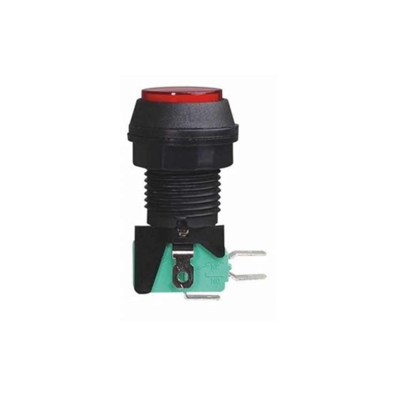 IC180J-1 ATARİ BUTONU 24MM 12V LED (32MM KAFA)