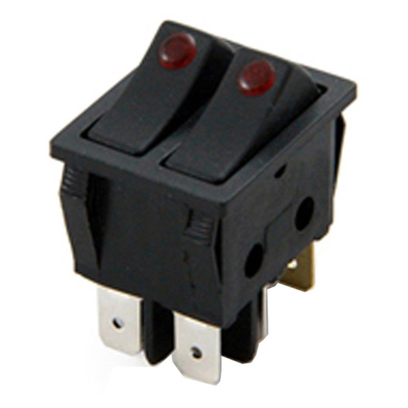 IC102 İKİLİ NOKTA IŞIKLI ANAHTAR 6P