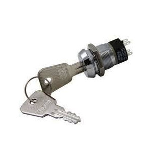 IC195C ANAHTARLI SWITCH METAL (0-1) 19 MM