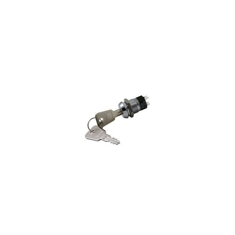 IC195C ANAHTARLI SWITCH METAL (0-1) 19 MM