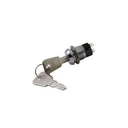 IC195C ANAHTARLI SWITCH METAL (0-1) 19 MM