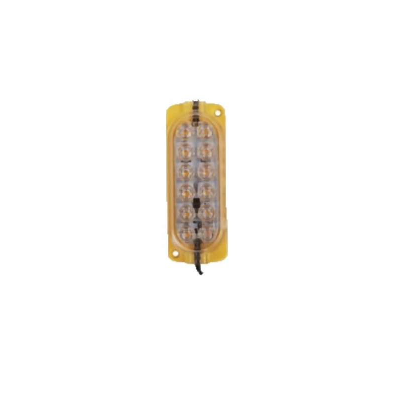 ÇAKAR ANİMASYONLU 12V 12 LEDLİ MODÜL LED IP 65 SARI