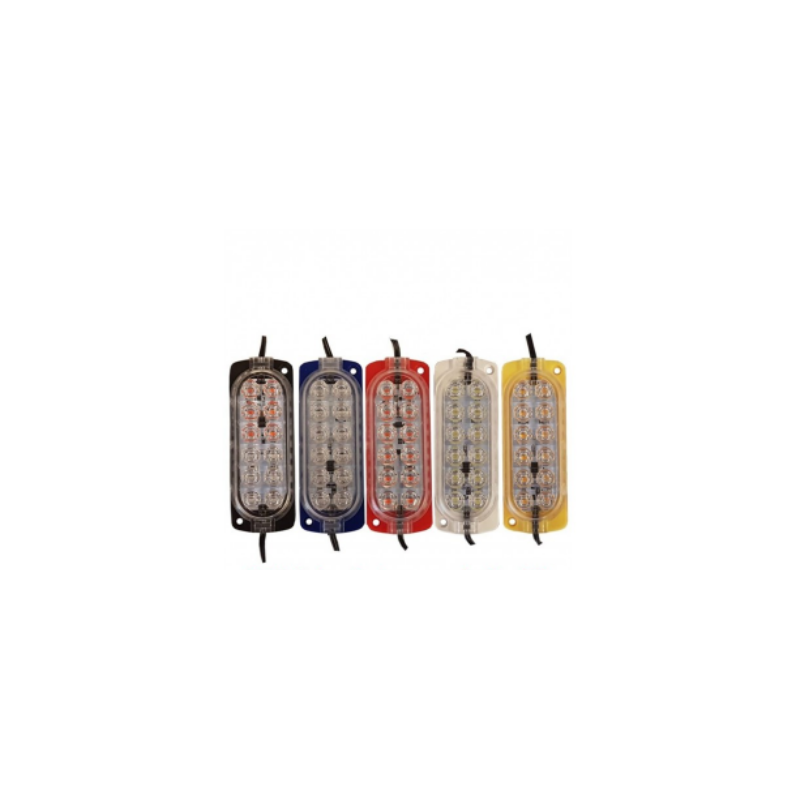 ÇAKAR ANİMASYONLU 12V 12 LEDLİ MODÜL LED IP 65 KIRMIZI-MAVİ
