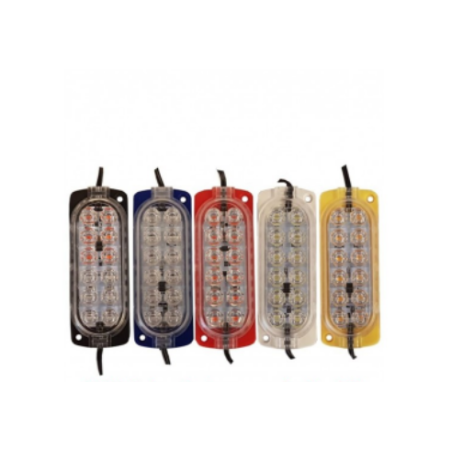 ÇAKAR ANİMASYONLU 12V 12 LEDLİ MODÜL LED IP 65 KIRMIZI-MAVİ