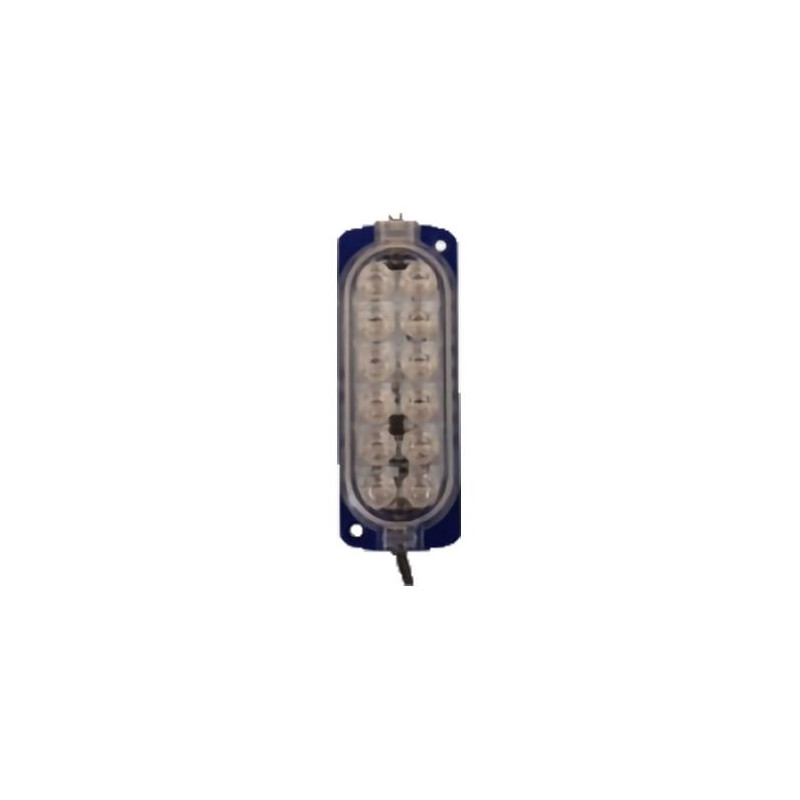 ÇAKAR ANİMASYONLU 12V 12 LEDLİ MODÜL LED IP 65 MAVİ