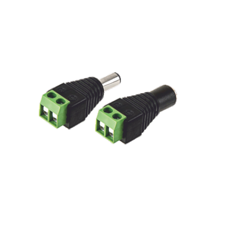 5.5X2.1 MM KLEMENSLİ KABLOSUZ JACK DİŞİ