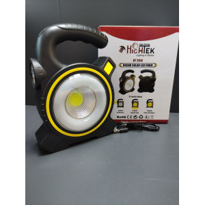 Solar LED Fener – Güneş Enerjili & USB Şarjlı Kamp Lambası