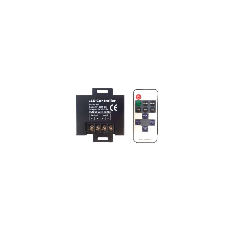 12/24V 36 AMPER RF KUMANDALI DİMMER KONTROL DEVRESİ