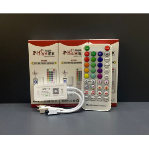 SP511E Wi‑Fi Pixel LED Kontrolcüsü – Çift Çıkışlı, Ses Sensörlü, RGB/A