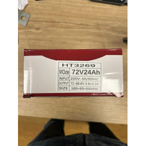 72V 24Ah Elektrikli Bisiklet Şarj Aleti 6 Akülü Uyumlu Hızlı Şarj Ciha